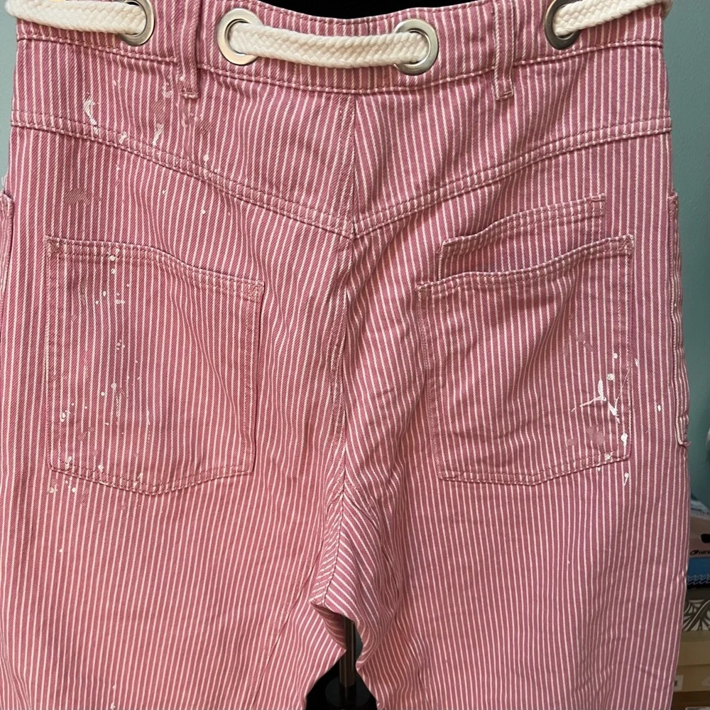 We The Free by Free People:”Moxie” Low Slung Pull-On Barrel Jeans NWOT - Picture 10 of 10